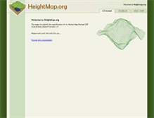 Tablet Screenshot of heightmap.org
